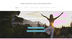 Desktop Screenshot of easemountainyoga.com